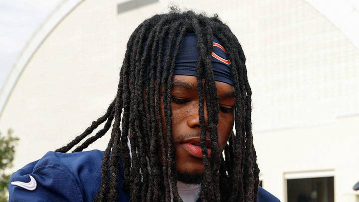 Chicago Bears wide receiver Zavion Thomas