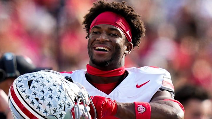 Ohio State Buckeyes defensive back Caleb Downs