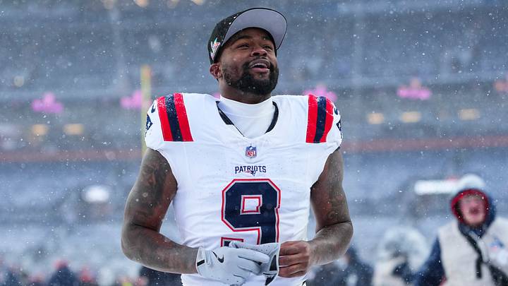 New England Patriots receiver Kayshon Boutte New England Patriots receiver Kayshon Boutte