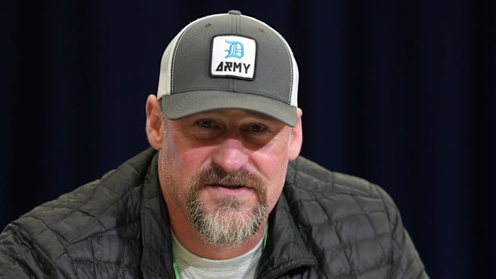 Detroit Lions head coach Dan Campbell 