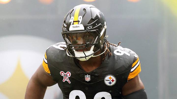 Former Pittsburgh Steelers defensive tackle Larry Ogunjobi Former Pittsburgh Steelers defensive tackle Larry Ogunjobi