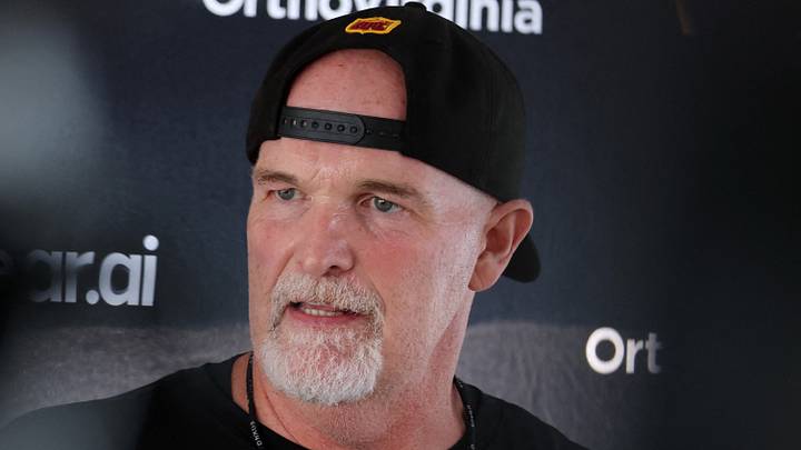 Washington Commanders head coach Dan Quinn Washington Commanders head coach Dan Quinn