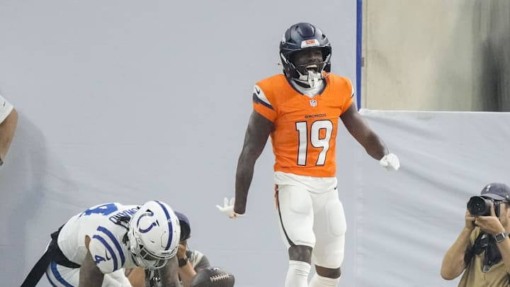 Denver Broncos wide receiver Marvin Mims Jr.