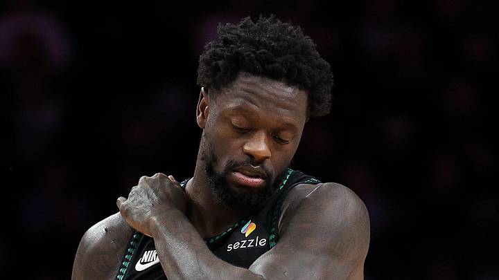 Nov 30, 2025; Minneapolis, Minnesota, USA; Minnesota Timberwolves forward Julius Randle (30) reacts during the first half against the San Antonio Spurs at Target Center. Mandatory Credit: Matt Krohn-Imagn Images Nov 30, 2025; Minneapolis, Minnesota, USA; Minnesota Timberwolves forward Julius Randle (30) reacts during the first half against the San Antonio Spurs at Target Center. Mandatory Credit: Matt Krohn-Imagn Images