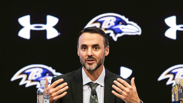 Baltimore Ravens head coach Jesse Minter