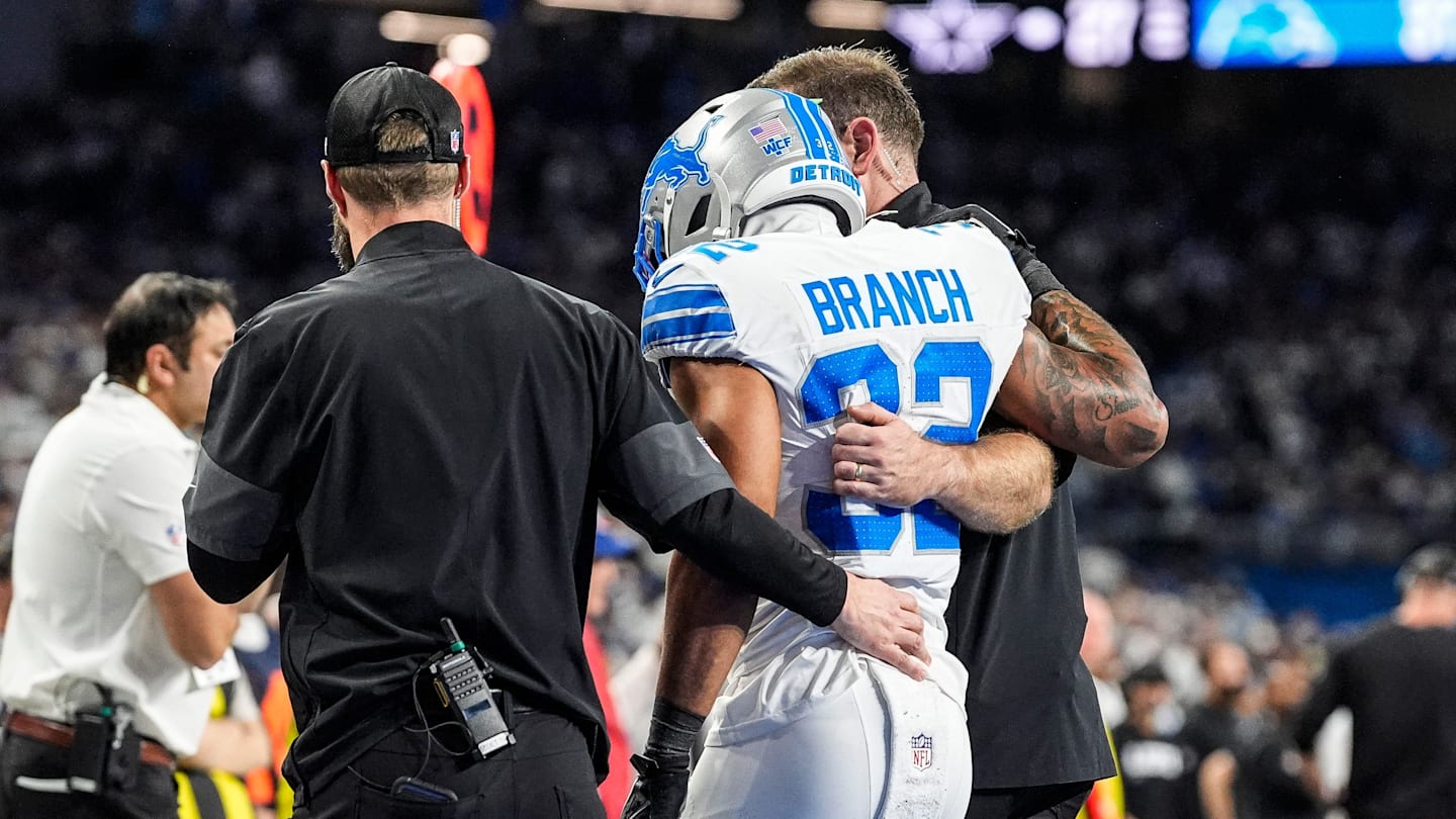Report: Lions Concerned Brian Branch Suffered Achilles Injury