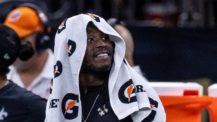   New Orleans Saints running back Alvin Kamara