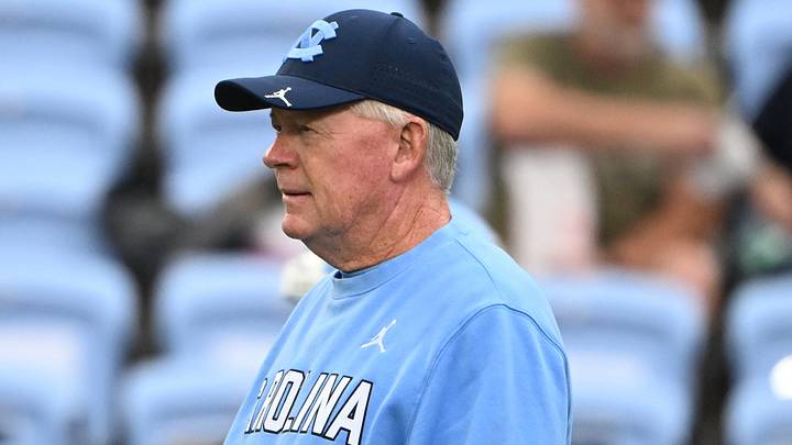 Oct 3, 2026; Chapel Hill, North Carolina, USA; North Carolina Tar Heels offensive coordinator Bobby Petrino on the field before the game at Kenan Stadium. Mandatory Credit: Bob Donnan-Imagn Images Oct 3, 2026; Chapel Hill, North Carolina, USA; North Carolina Tar Heels offensive coordinator Bobby Petrino on the field before the game at Kenan Stadium. Mandatory Credit: Bob Donnan-Imagn Images