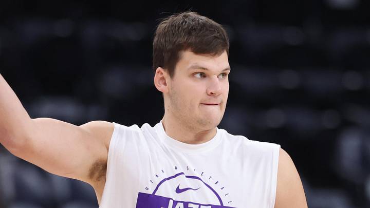 Oct 27, 2025; Salt Lake City, Utah, USA; Utah Jazz center Walker Kessler (24) warms up before the game against the Phoenix Suns at Delta Center. Mandatory Credit: Rob Gray-Imagn Images Oct 27, 2025; Salt Lake City, Utah, USA; Utah Jazz center Walker Kessler (24) warms up before the game against the Phoenix Suns at Delta Center. Mandatory Credit: Rob Gray-Imagn Images