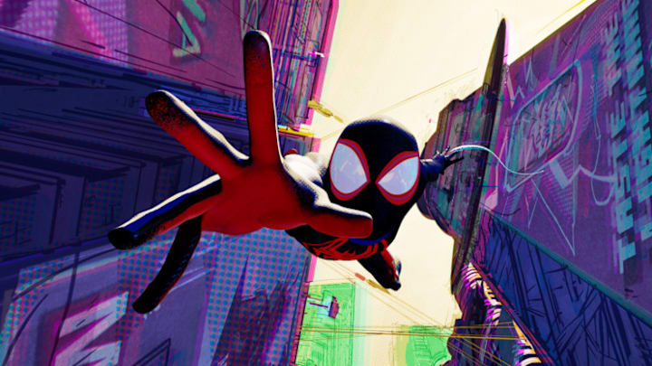 Spider-Man/Miles Morales (Shameik Moore) in Columbia Pictures and Sony Pictures Animations, "SPIDER-MAN: ACROSS THE SPIDER-VERSE."