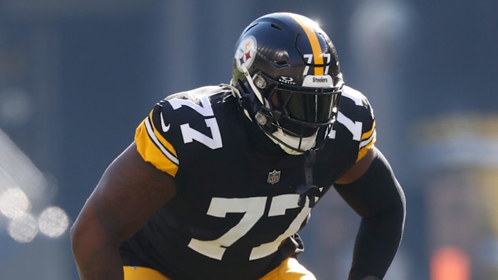  Pittsburgh Steelers offensive tackle Broderick Jones