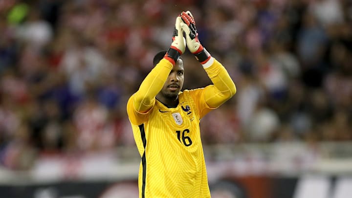 Maignan était titulaire contre la Croatie lundi Maignan était titulaire contre la Croatie lundi