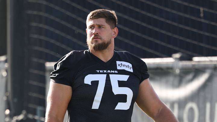 Houston Texans guard Wyatt Teller (75) Houston Texans guard Wyatt Teller (75)