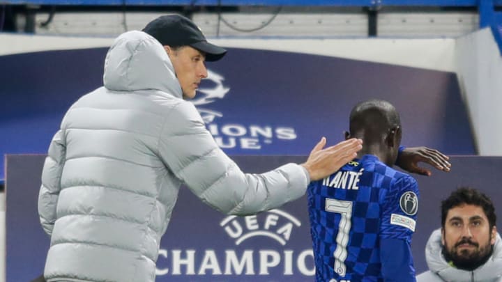 Thomas Tuchel und N'Golo Kante