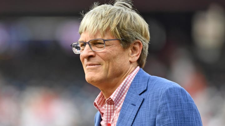 Jun 5, 2023; Philadelphia, Pennsylvania, USA; Philadelphia Phillies owner John Middleton