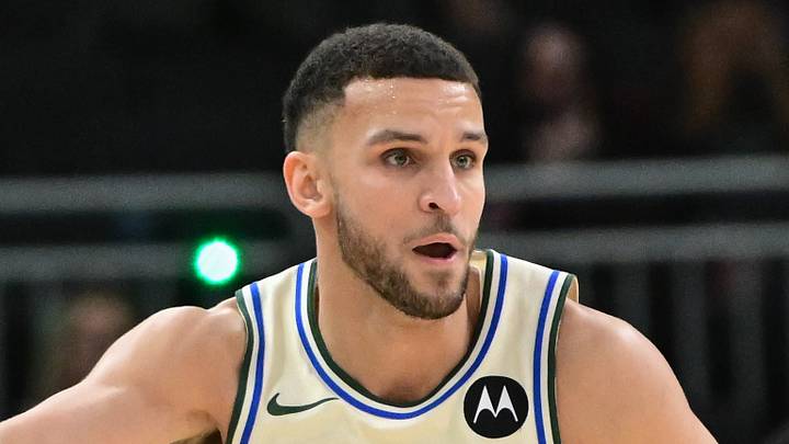 Milwaukee Bucks forward Pete Nance (35) reacts after scoring a basket in the third quarter against the Atlanta Hawks at Fiserv Forum on March 4, 2026.