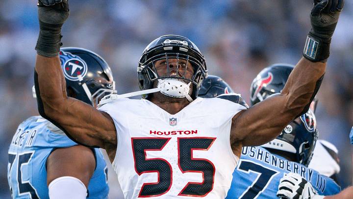 Houston Texans defensive end Danielle Hunter 