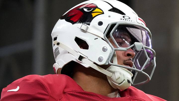 Arizona Cardinals running back Tyler Allgeier Arizona Cardinals running back Tyler Allgeier