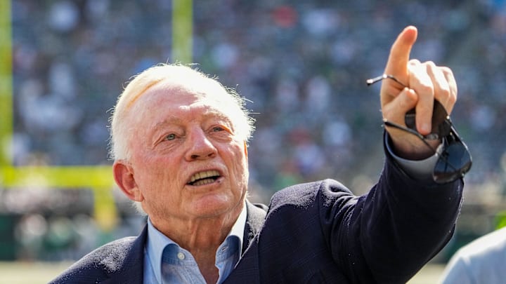 Cowboys owner Jerry Jones was fined by the NFL $250,000 for flipping off fans during a game.
