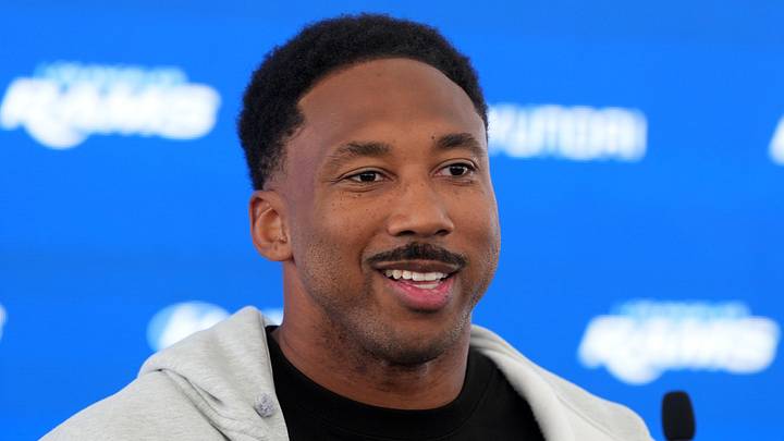Los Angeles Rams defensive end Myles Garrett.