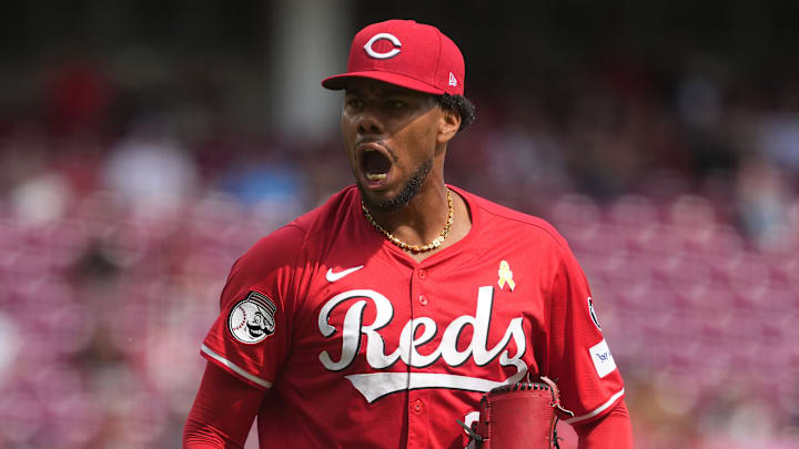 Cincinnati Reds pitcher Hunter Greene