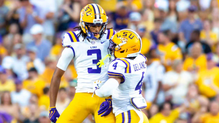 DJ Pickett 3 and Mansoor Delane 4, LSU Tigers DJ Pickett 3 and Mansoor Delane 4, LSU Tigers
