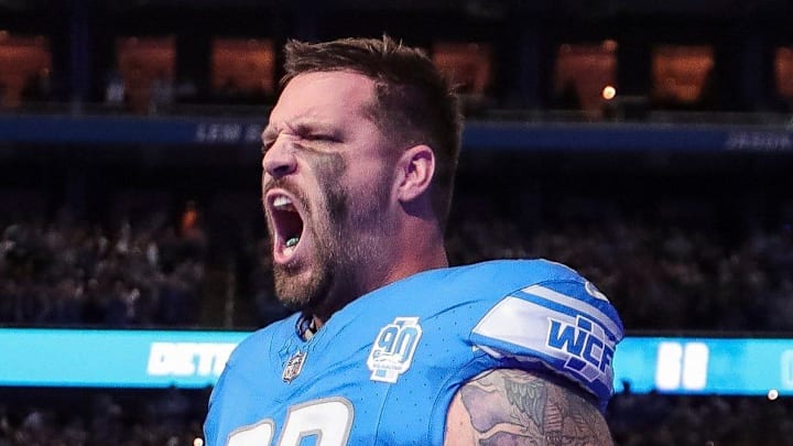 Detroit Lions offensive tackle Taylor Decker