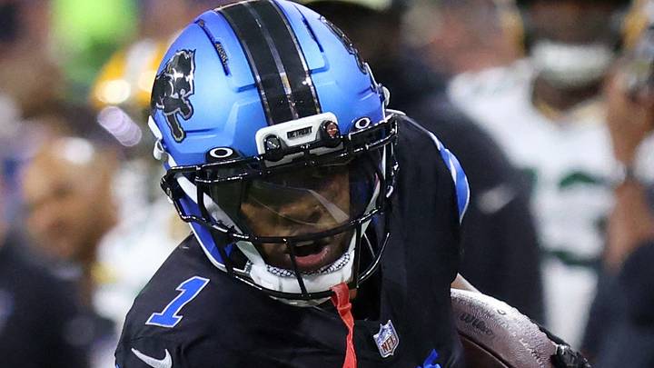 Detroit Lions wide receiver Jameson Williams