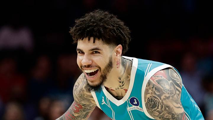 New Minnesota Timberwolves guard LaMelo Ball Mandatory Credit: Brian Westerholt-Imagn Images New Minnesota Timberwolves guard LaMelo Ball Mandatory Credit: Brian Westerholt-Imagn Images