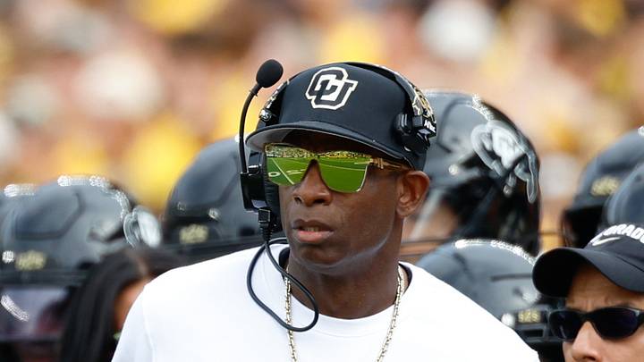 Sep 26, 2026; Waco, Texas, USA; Colorado Buffaloes head coach Deion Sanders reacts on the sidelines against the Baylor Bears during the first half at McLane Stadium. Mandatory Credit: Chris Jones-Imagn Images Sep 26, 2026; Waco, Texas, USA; Colorado Buffaloes head coach Deion Sanders reacts on the sidelines against the Baylor Bears during the first half at McLane Stadium. Mandatory Credit: Chris Jones-Imagn Images