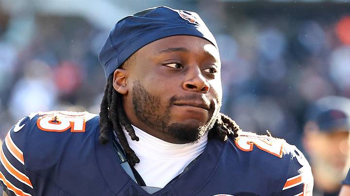 Chicago Bears running back Kyle Monangai 