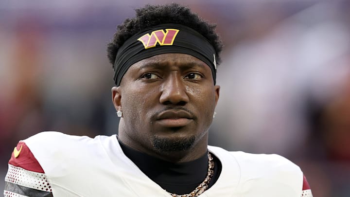 Washington Commanders wide receiver Deebo Samuel Sr. Washington Commanders wide receiver Deebo Samuel Sr.