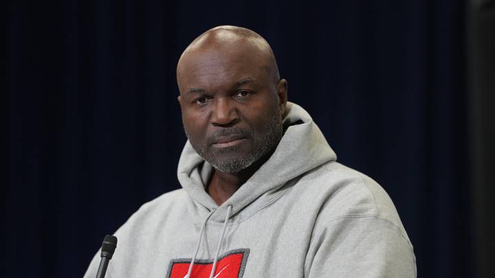 Tampa Bay Buccaneers coach Todd Bowles speaks at the NFL Scouting Combine at the Indiana Convention Center Tampa Bay Buccaneers coach Todd Bowles speaks at the NFL Scouting Combine at the Indiana Convention Center