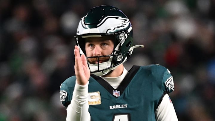 Philadelphia Eagles place kicker Jake Elliott