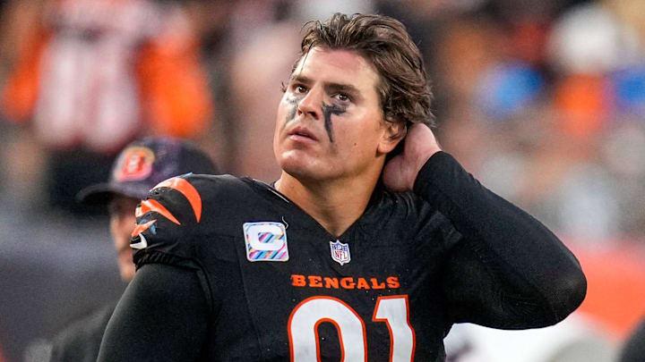 Bengals defensive end Trey Hendrickson is likely to miss Thursday night's game vs. the Steelers.