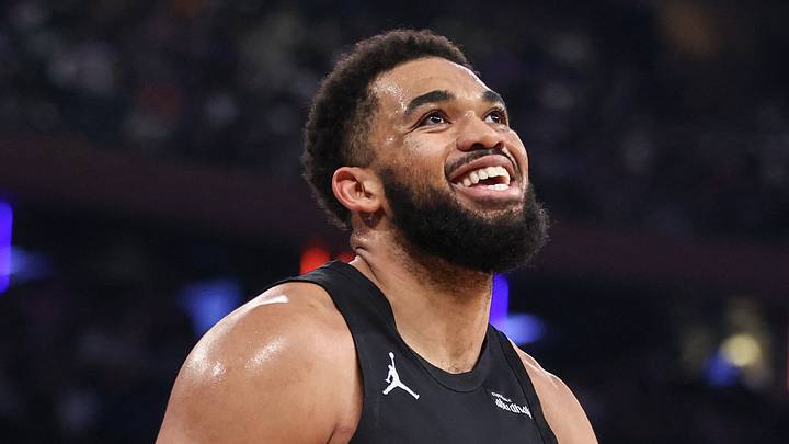 May 6, 2026; New York, New York, USA; New York Knicks center Karl-Anthony Towns (32) reacts after getting called for a foul against the Philadelphia 76ers during game five of the second round of the 2026 NBA Playoffs at Madison Square Garden. Mandatory Credit: Wendell Cruz-Imagn Images May 6, 2026; New York, New York, USA; New York Knicks center Karl-Anthony Towns (32) reacts after getting called for a foul against the Philadelphia 76ers during game five of the second round of the 2026 NBA Playoffs at Madison Square Garden. Mandatory Credit: Wendell Cruz-Imagn Images