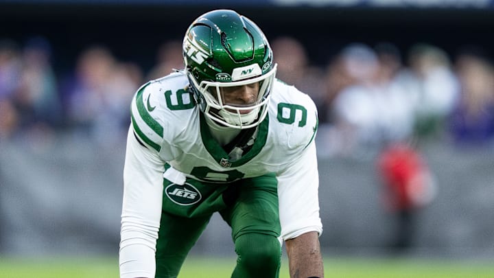 New York Jets defensive end Will McDonald New York Jets defensive end Will McDonald