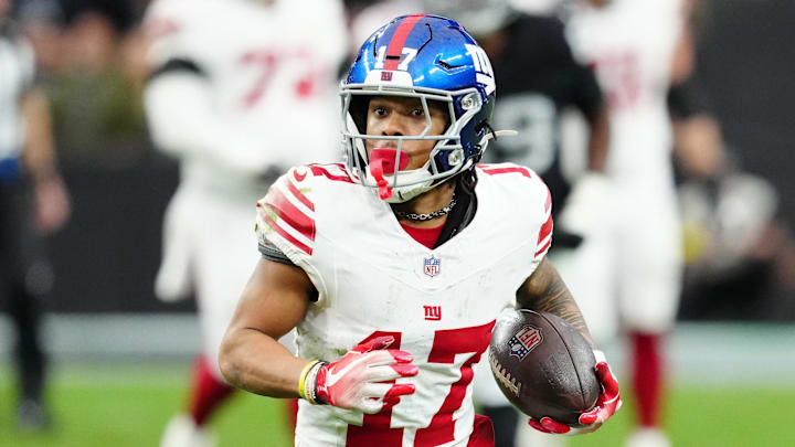 New York Giants wide receiver Wan'Dale Robinson will not play int he Giants' 2025 regular-season finale.