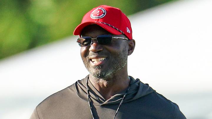Aug 7, 2026; Tampa, FL, USA; Tampa Bay Buccaneers head coach Todd Bowles looks on during training camp at AdventHealth Training Center. Mandatory Credit: Nathan Ray Seebeck-Imagn Images Aug 7, 2026; Tampa, FL, USA; Tampa Bay Buccaneers head coach Todd Bowles looks on during training camp at AdventHealth Training Center. Mandatory Credit: Nathan Ray Seebeck-Imagn Images