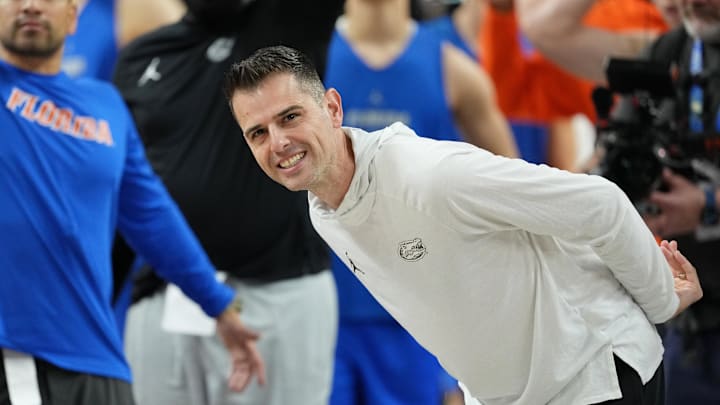 Florida Gators head coach Todd Golden is enjoying a season in which his Gators have wildly outperformed preseason expectations. Florida Gators head coach Todd Golden is enjoying a season in which his Gators have wildly outperformed preseason expectations.
