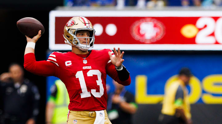 San Francisco 49ers quarterback Brock Purdy (13)
