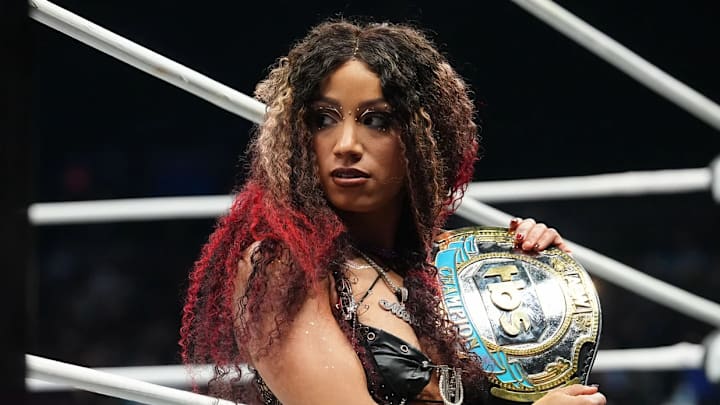 Mercedes Moné appeared at Athena's MPX Who Runs The World show tonight.