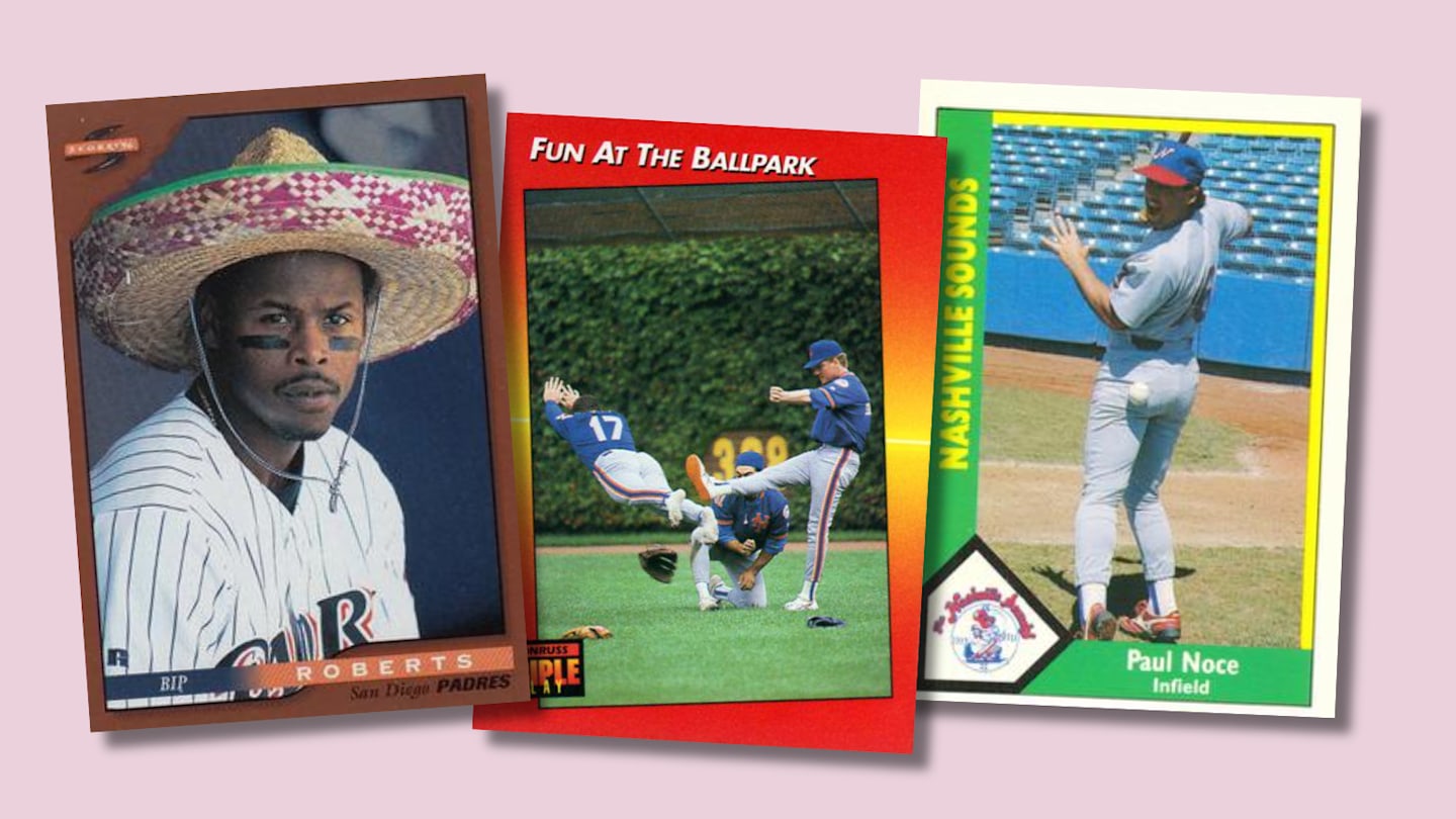 The Goofiest Baseball Cards of the 1990s