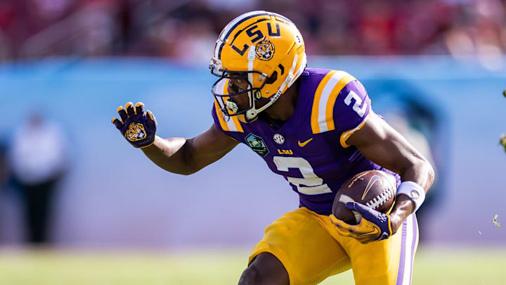 LSU football player Kyren Lacy is wanted by Louisiana State Police after a deadly car crash. LSU football player Kyren Lacy is wanted by Louisiana State Police after a deadly car crash.