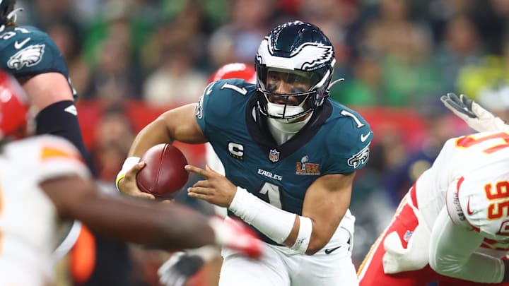 Philadelphia quarterback Jalen Hurts 