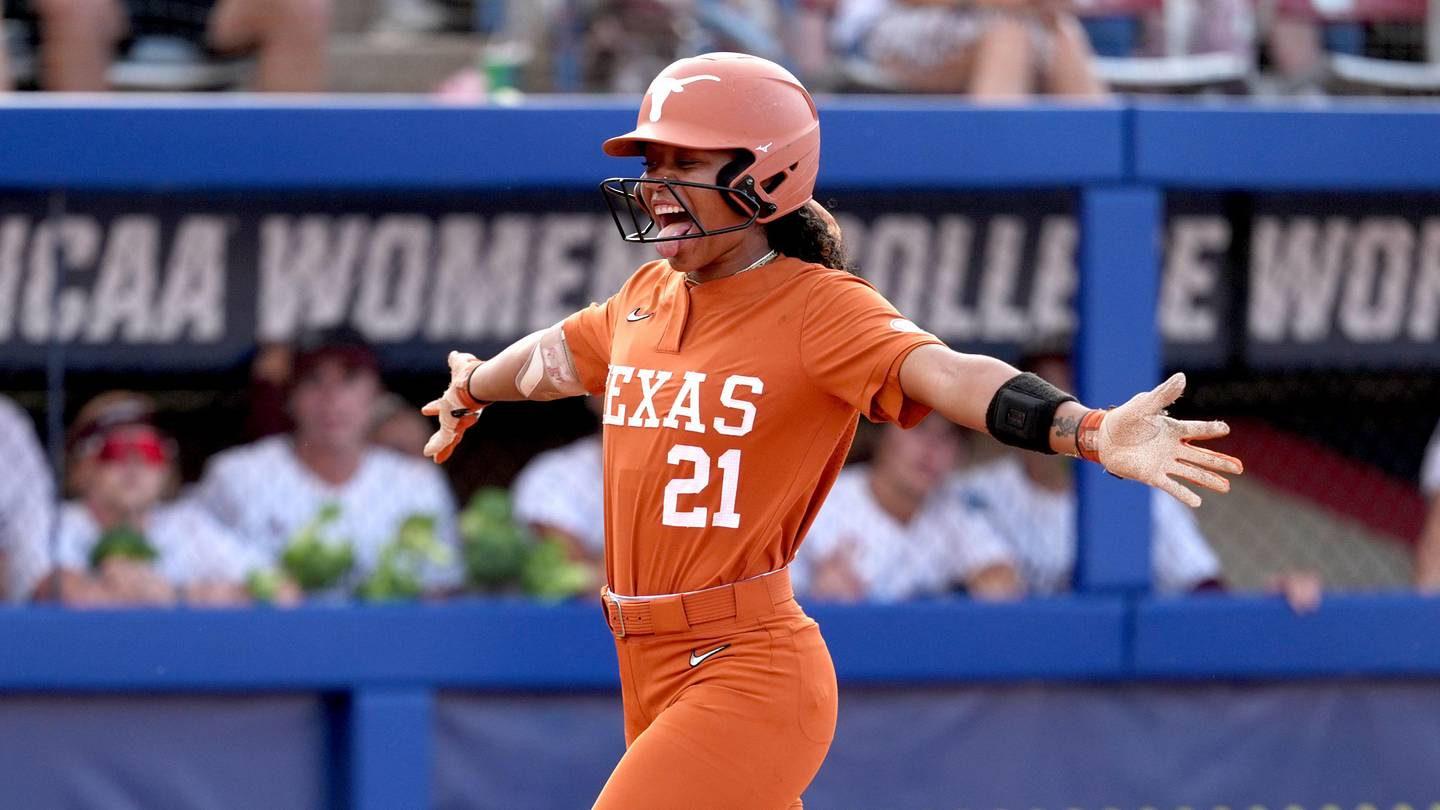 Live Game Updates For Texas Softball vs. Nebraska in WCWS Elimination Game