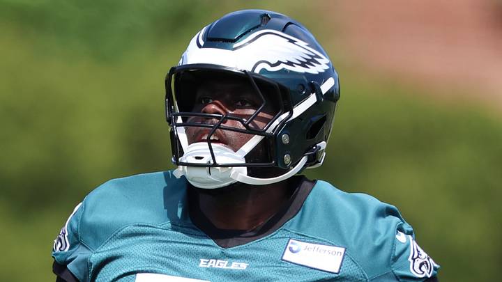 Philadelphia Eagles lineman Markel Bell Philadelphia Eagles lineman Markel Bell