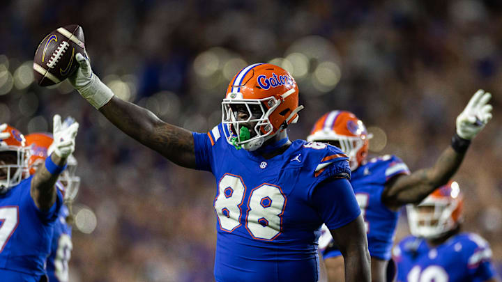 Florida Gators defensive lineman Caleb Banks is project as a top 15 pick in next year's NFL Draft.