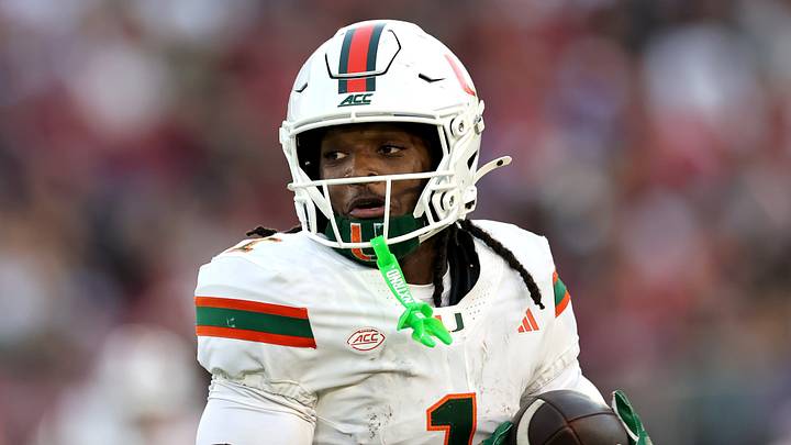 Miami WR Malachi Toney Miami WR Malachi Toney