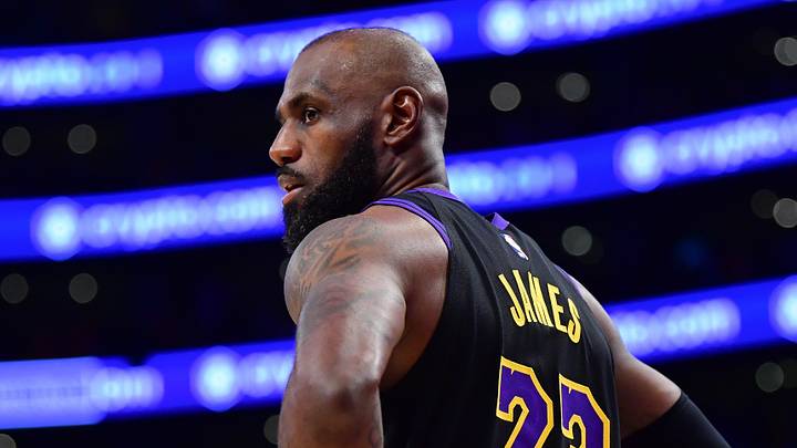 May 11, 2026; Los Angeles, California, USA; Los Angeles Lakers forward LeBron James (23) during the second half in game four of the second round of the 2026 NBA Playoffs at Crypto.com Arena. Mandatory Credit: Gary A. Vasquez-Imagn Images May 11, 2026; Los Angeles, California, USA; Los Angeles Lakers forward LeBron James (23) during the second half in game four of the second round of the 2026 NBA Playoffs at Crypto.com Arena. Mandatory Credit: Gary A. Vasquez-Imagn Images